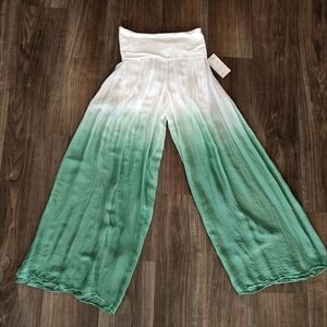 NWT Green Ombre "Elephant" Summer Pants
